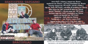 2005 - BRATSKLAD - Bratosfera Rap Darmo (cover)